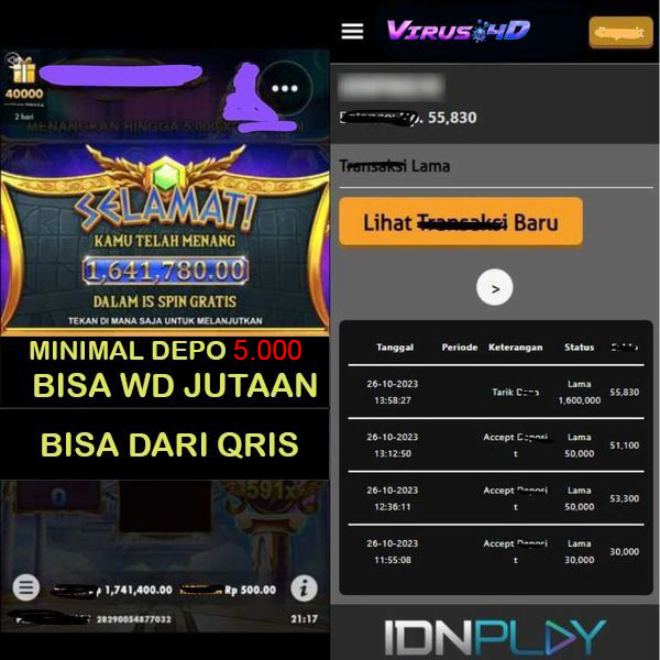 Judi Online Virus4D: Situs Slot Casino dan Togel Online Terlaris di Indonesia No.1