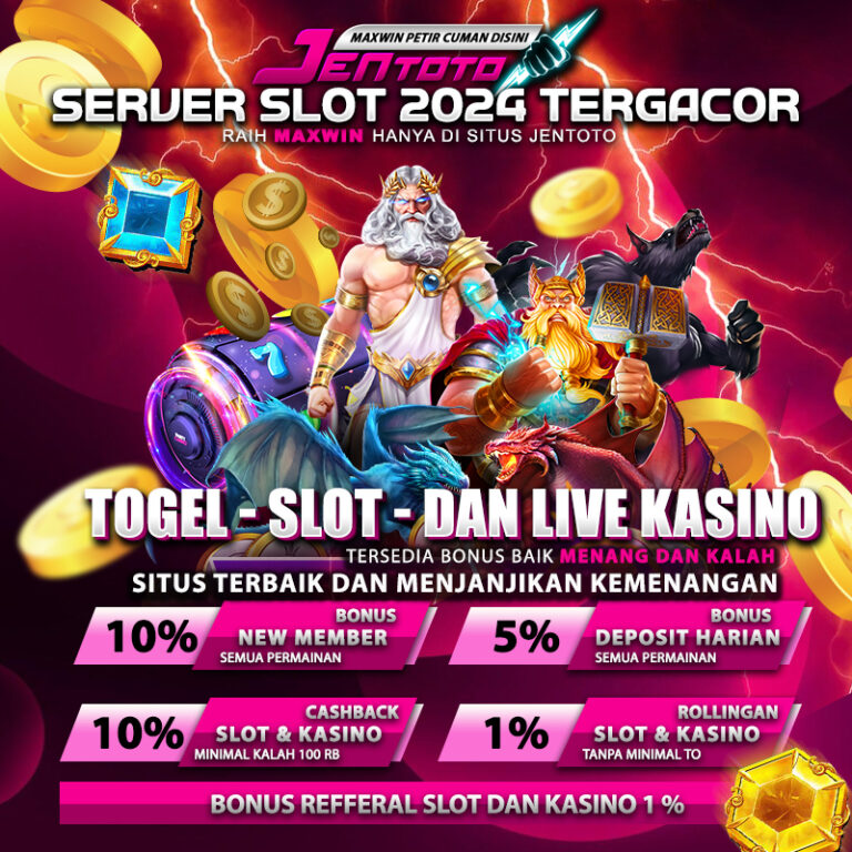 Situs Slot Togel Casino Terbesar Jentoto Memperkenalkan Platform Judi Online Terpercaya
